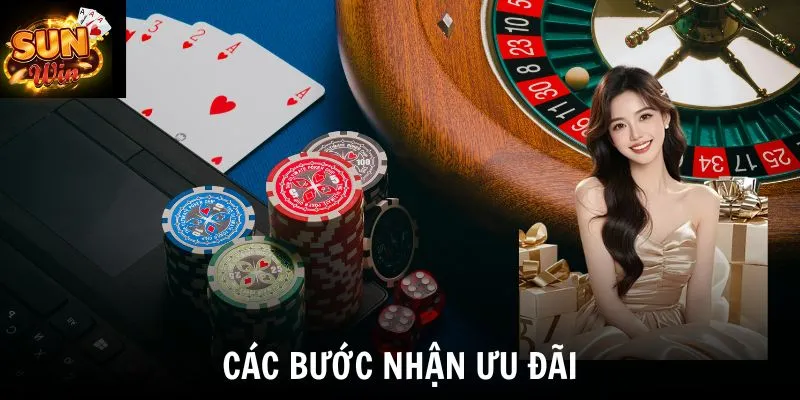 Các bước nhận ưu đãi